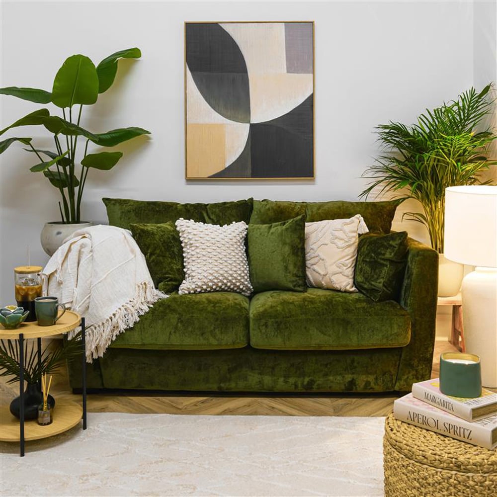 Osprey 2 Seater Green Sofa Image 4