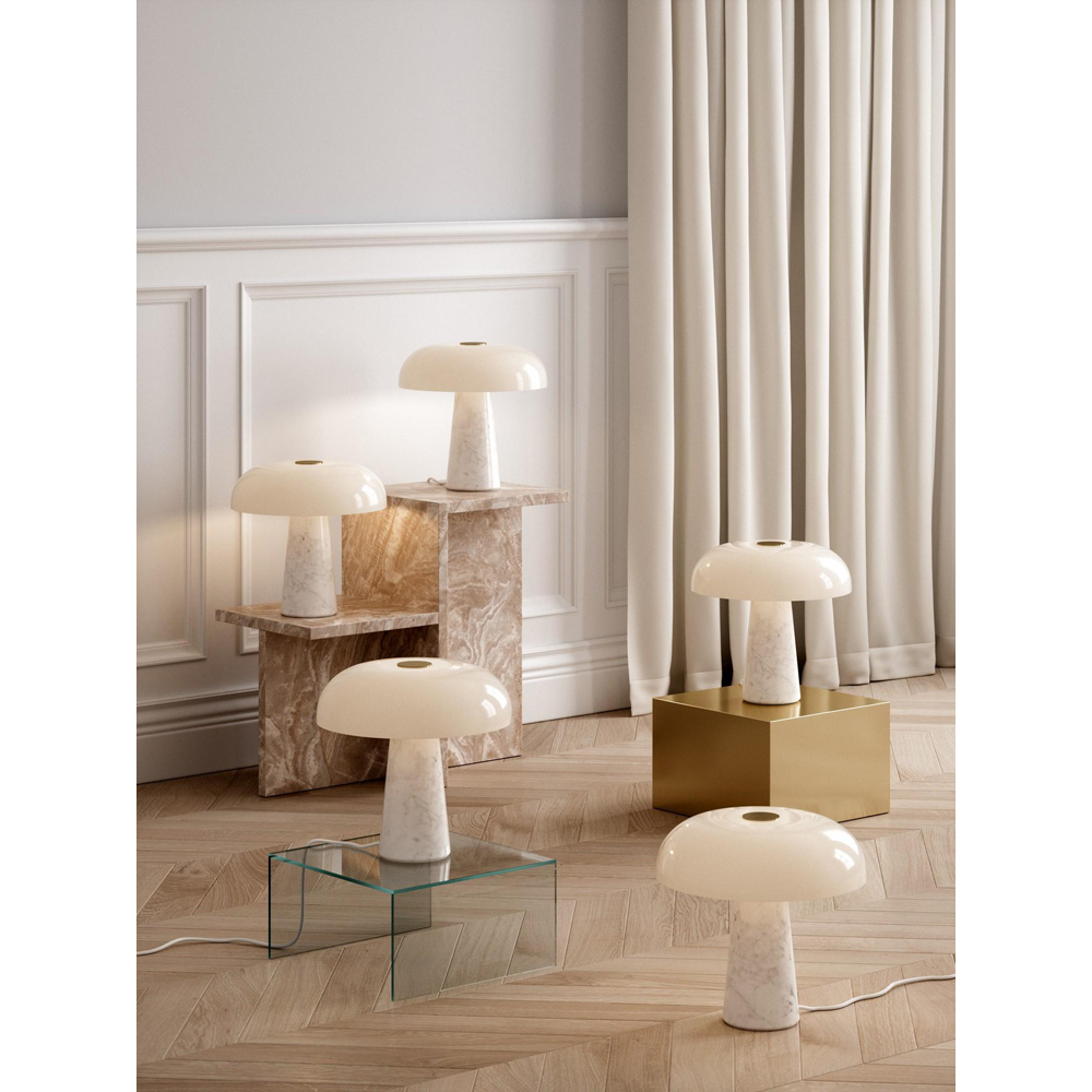 Nordlux Glossy White Table Lamp Image 7