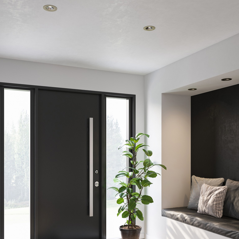Nordlux Don Smart Brushed Nickel Downlight Image 2
