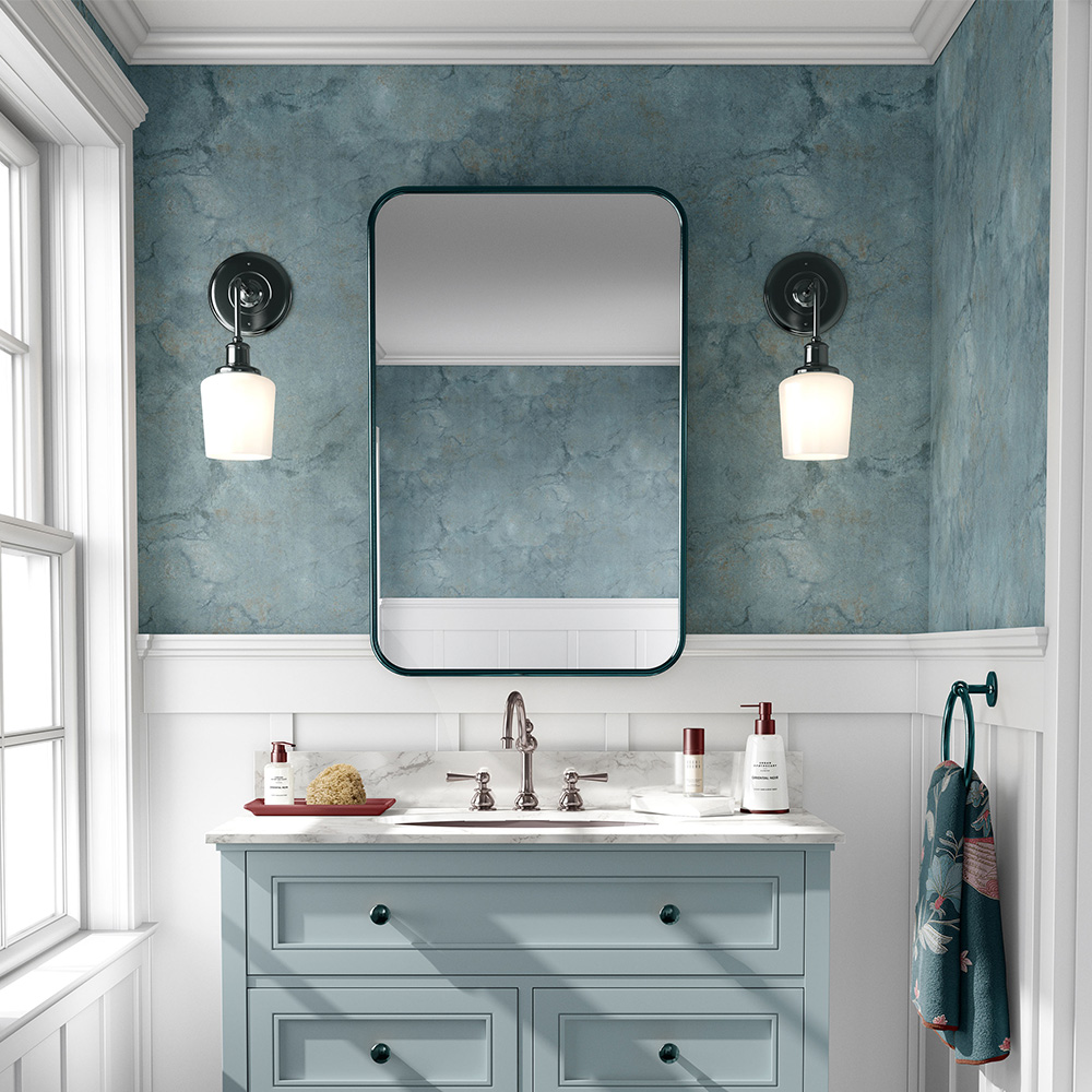 Erismann Venora Marble Green Wallpaper Image 3