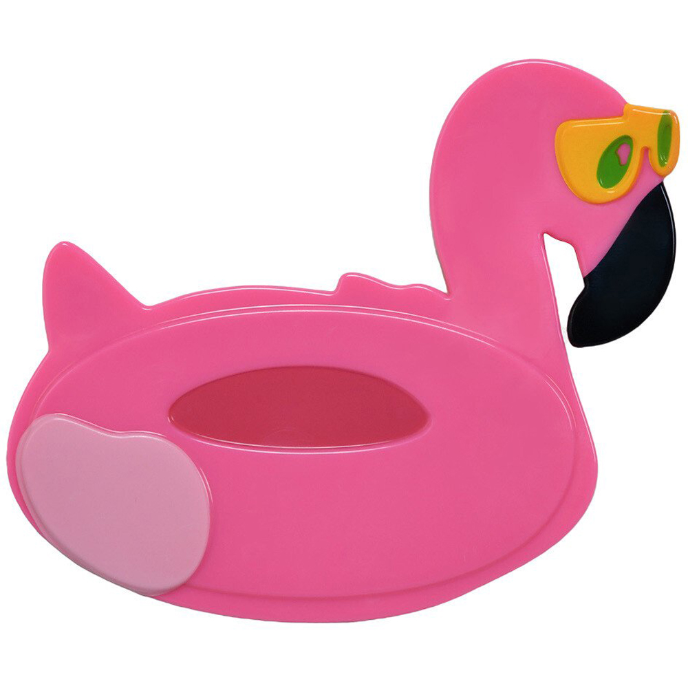 Flamingo Mini PVC Bath Mats Image 1