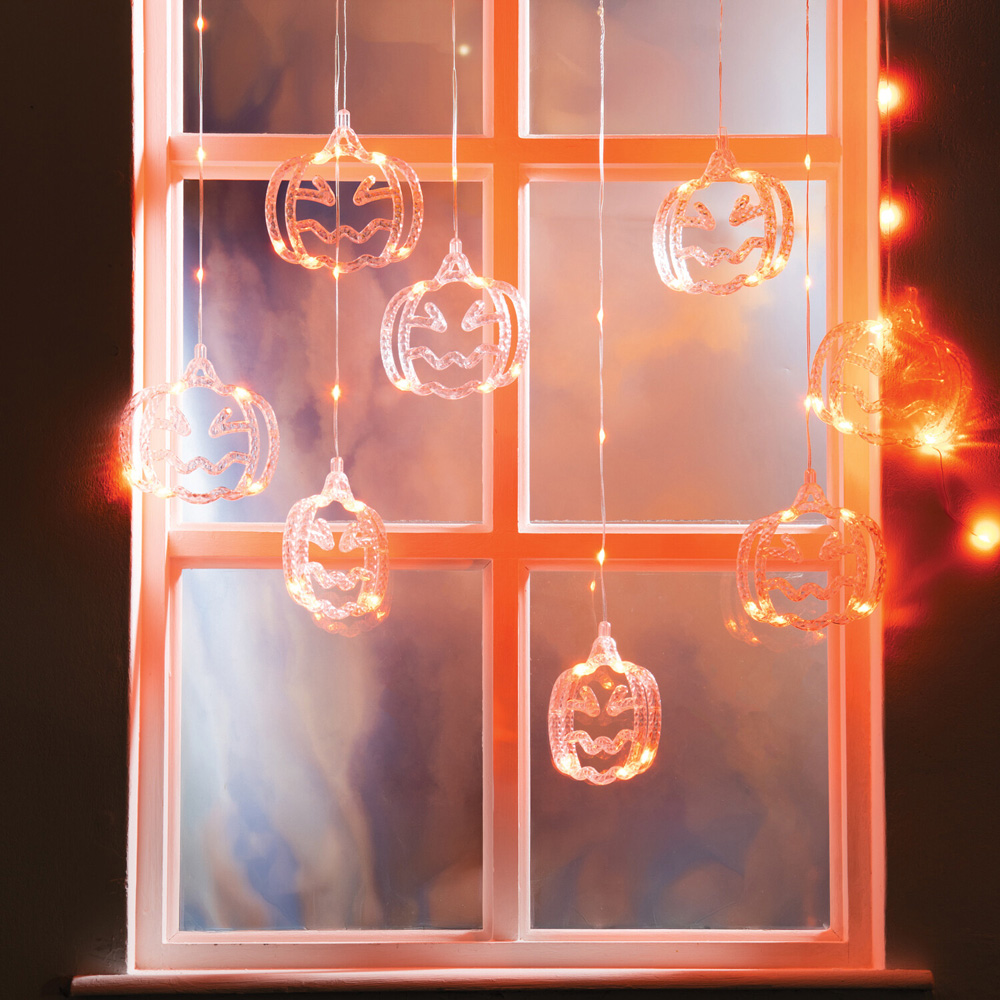 100 LED Halloween Curtain Light Image 2
