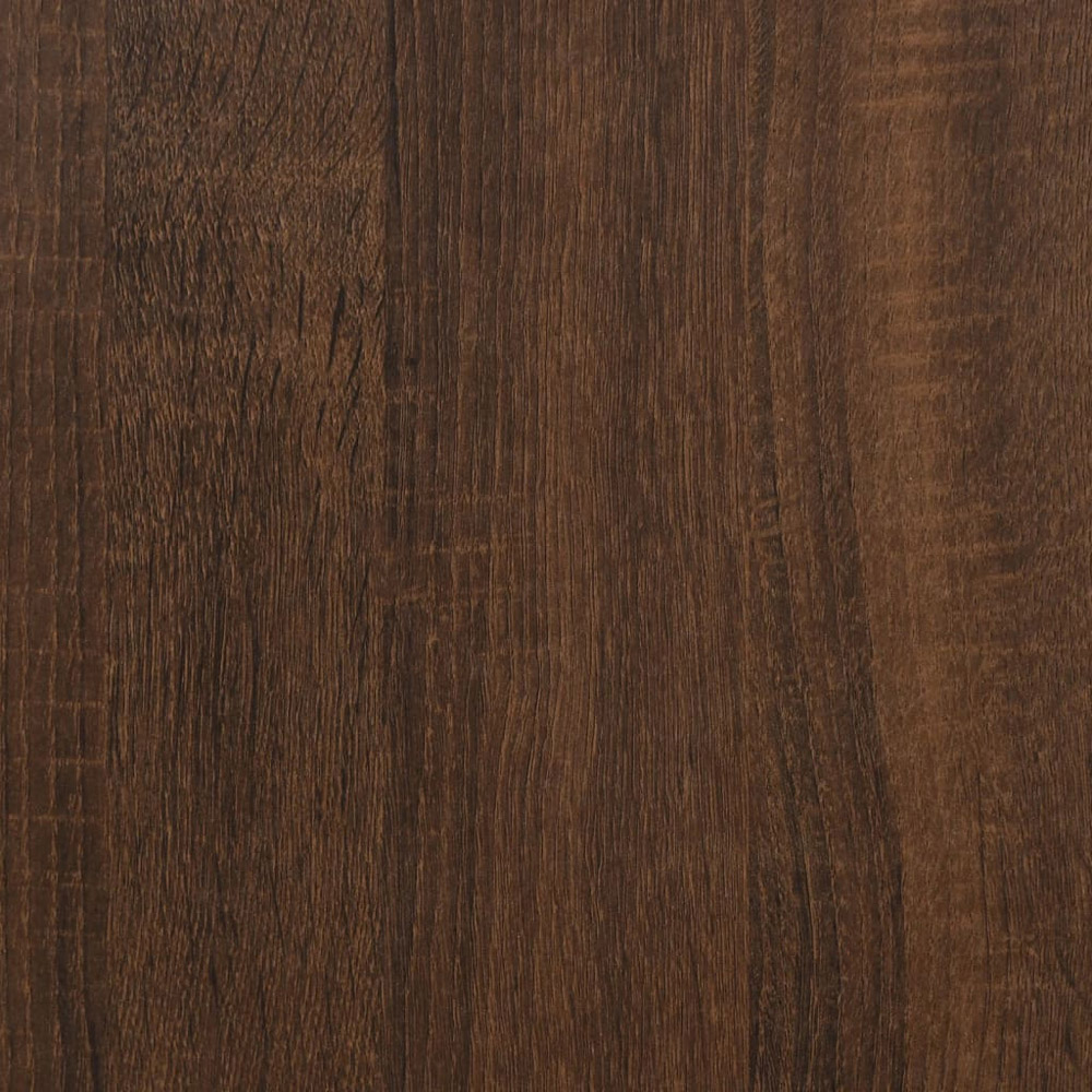 vidaXL 8 Shelf Brown Oak Wooden Bookcase Image 6