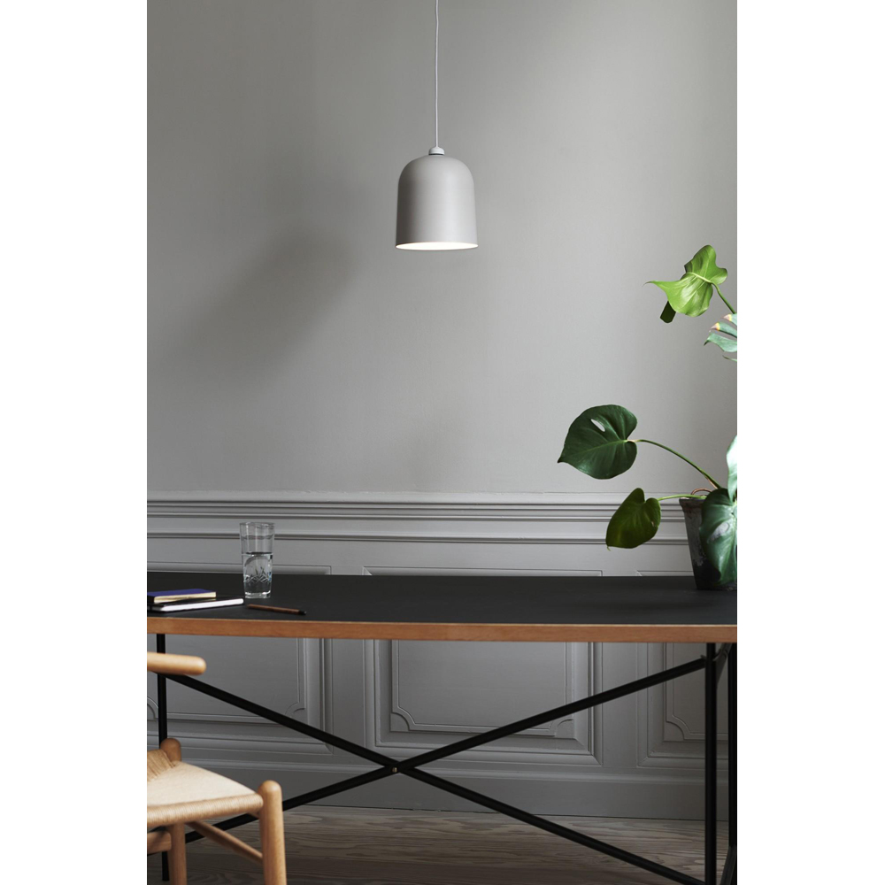 Nordlux Angle E27 8 inch White and Telegrey Adjustable Pendant Light Image 2