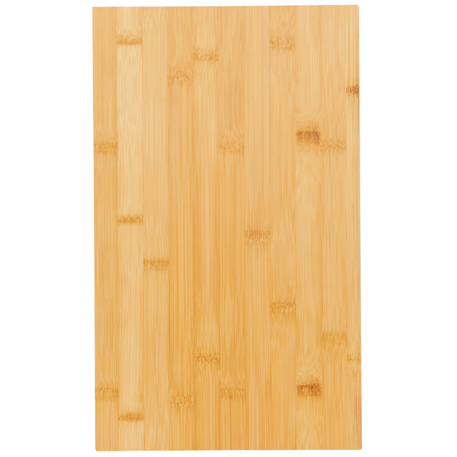 Winter Snowflake Bamboo Cutting Board - Natural Wood Image 4