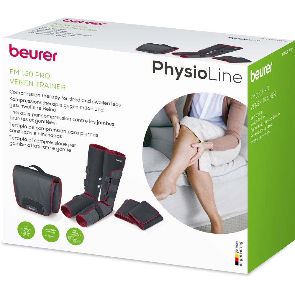 Beurer Pressure Massage Leg Cuffs Image 2