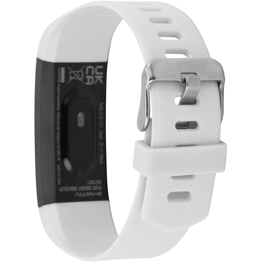 B-Aktiv Play White Smart Activity Tracker Bracelet Image 3