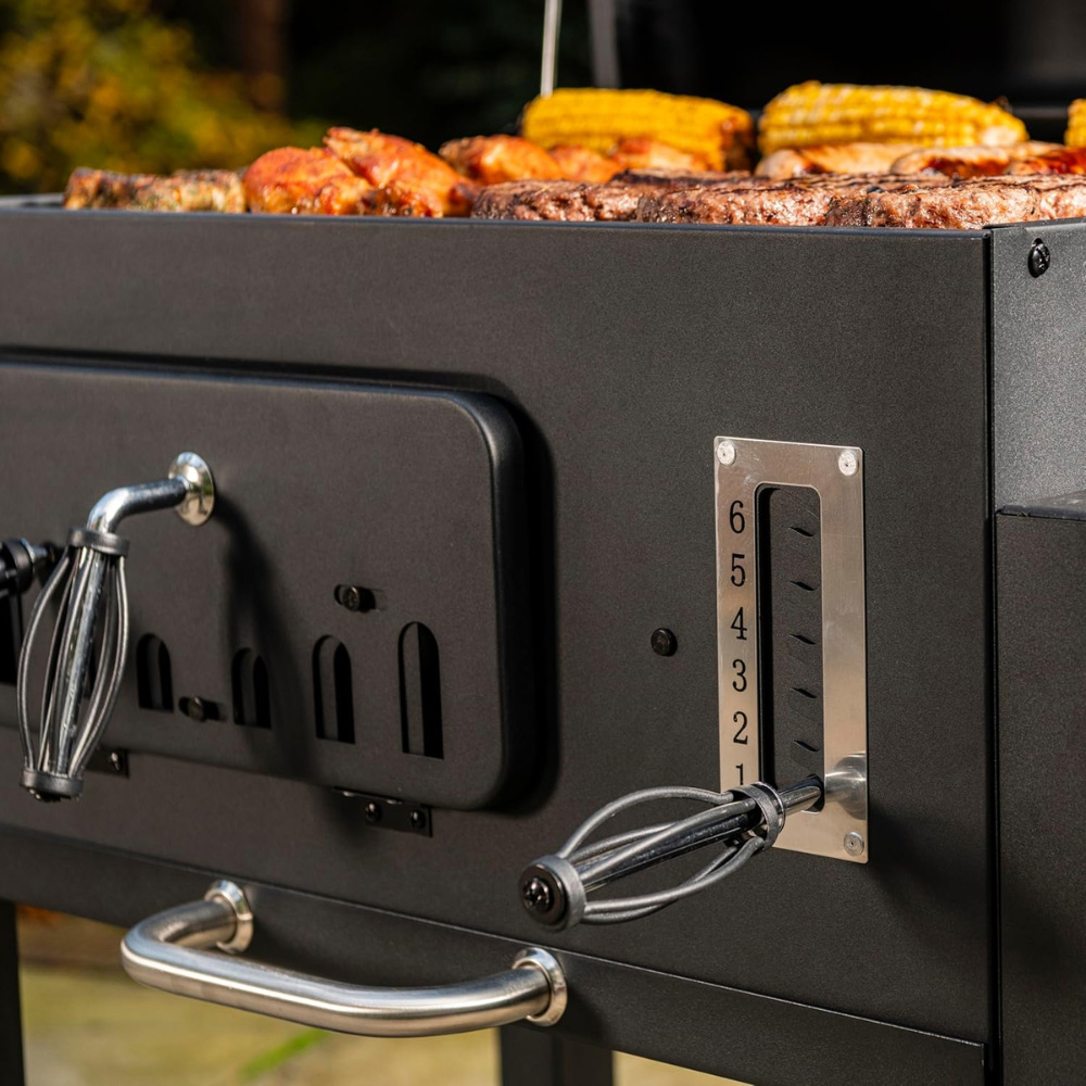 Blazebox 24 inch Trolley Charcoal BBQ Grill Image 7