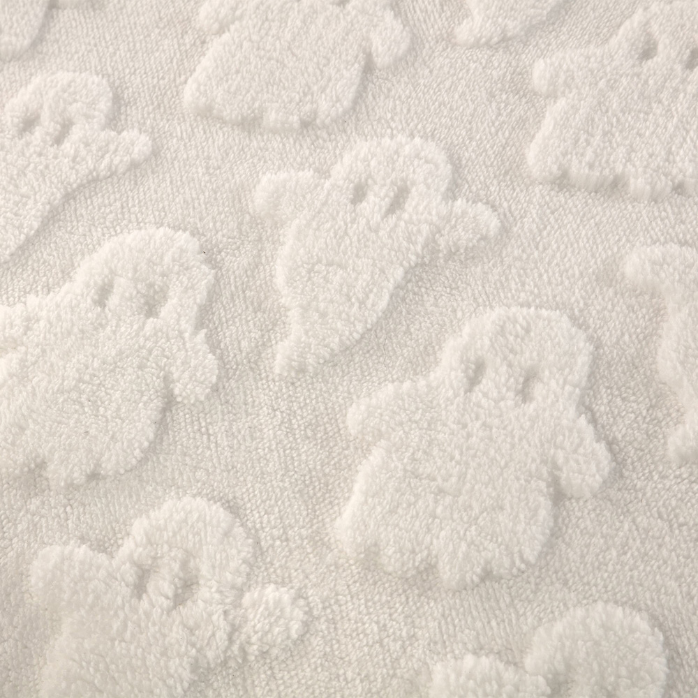 Ghosts Teddy Fleece Duvet Set White Double Image 5