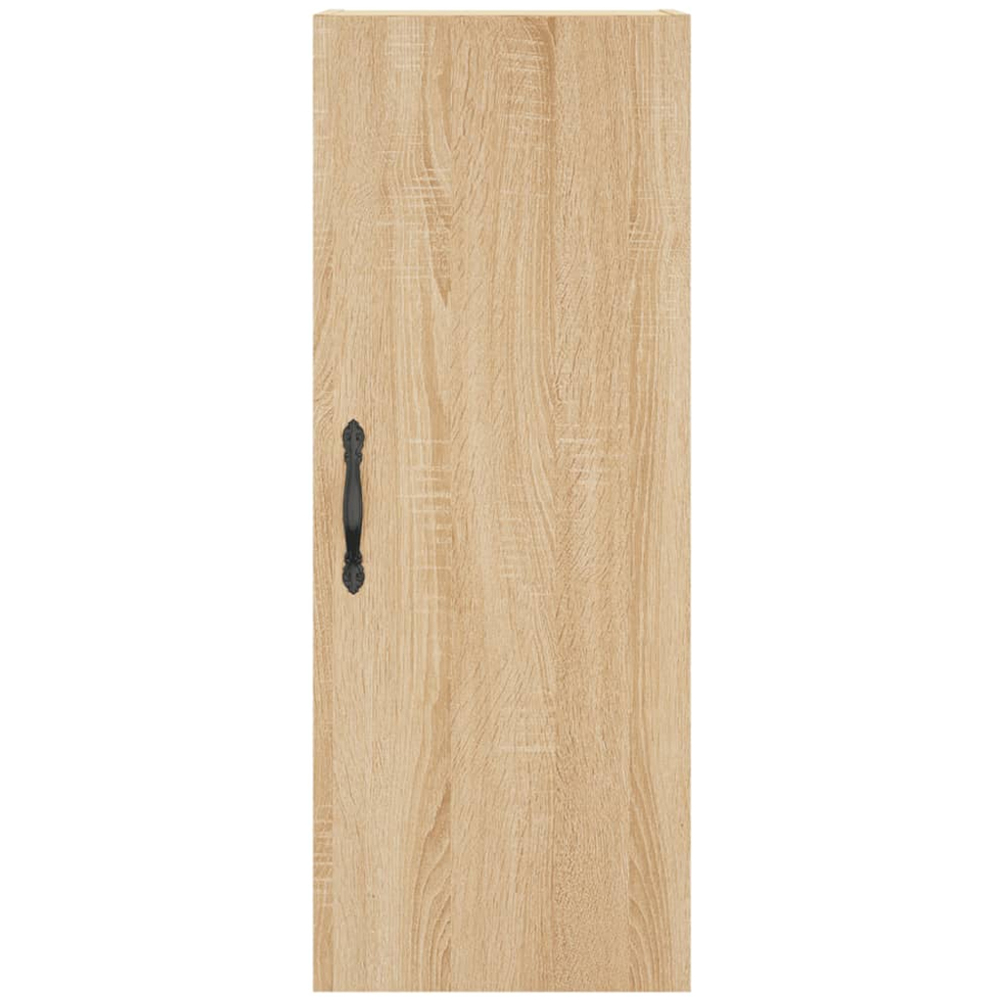 vidaXL Single Door Brown Sonoma Oak Wall Mounted Cabinet Image 6
