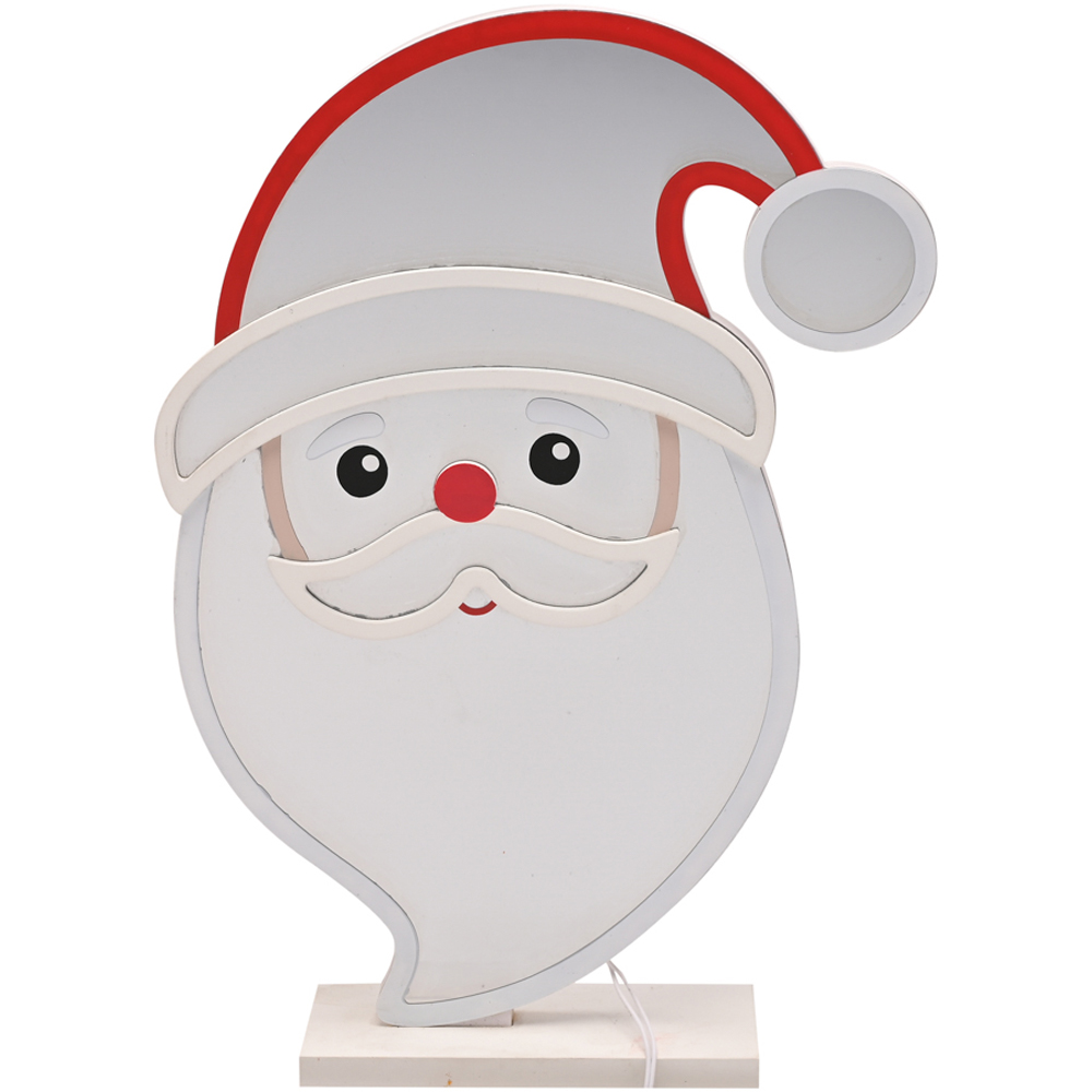 The Seasonal Gift Co. Multicolour LED Santa Mirror Infinity Light Image 2