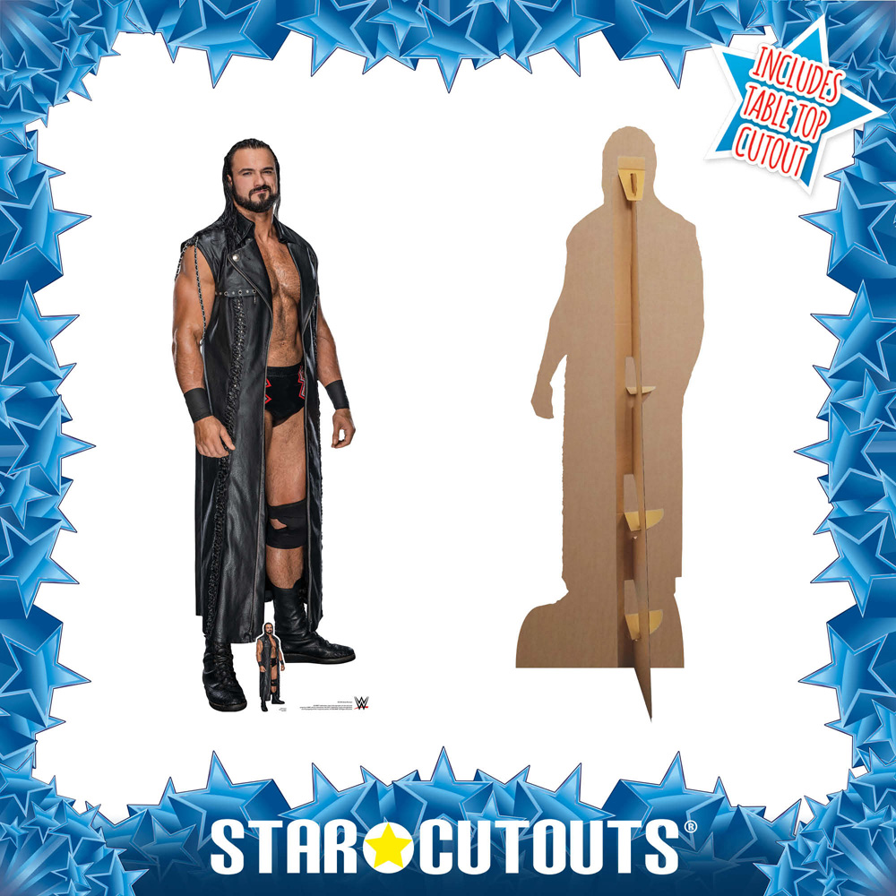 Star Cutouts Drew McIntyre Cardboard Cutout 6ft Image 4
