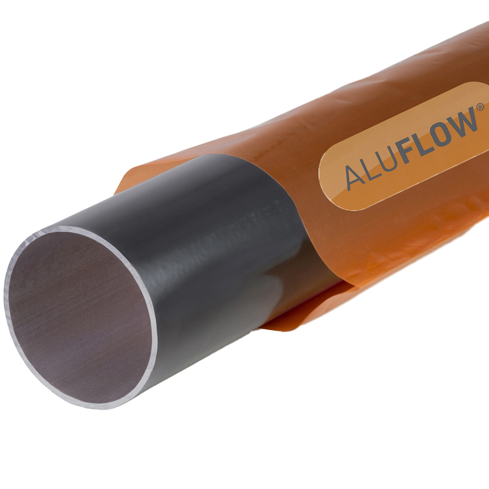 Aluflow Grey Downpipe 4m Image 1