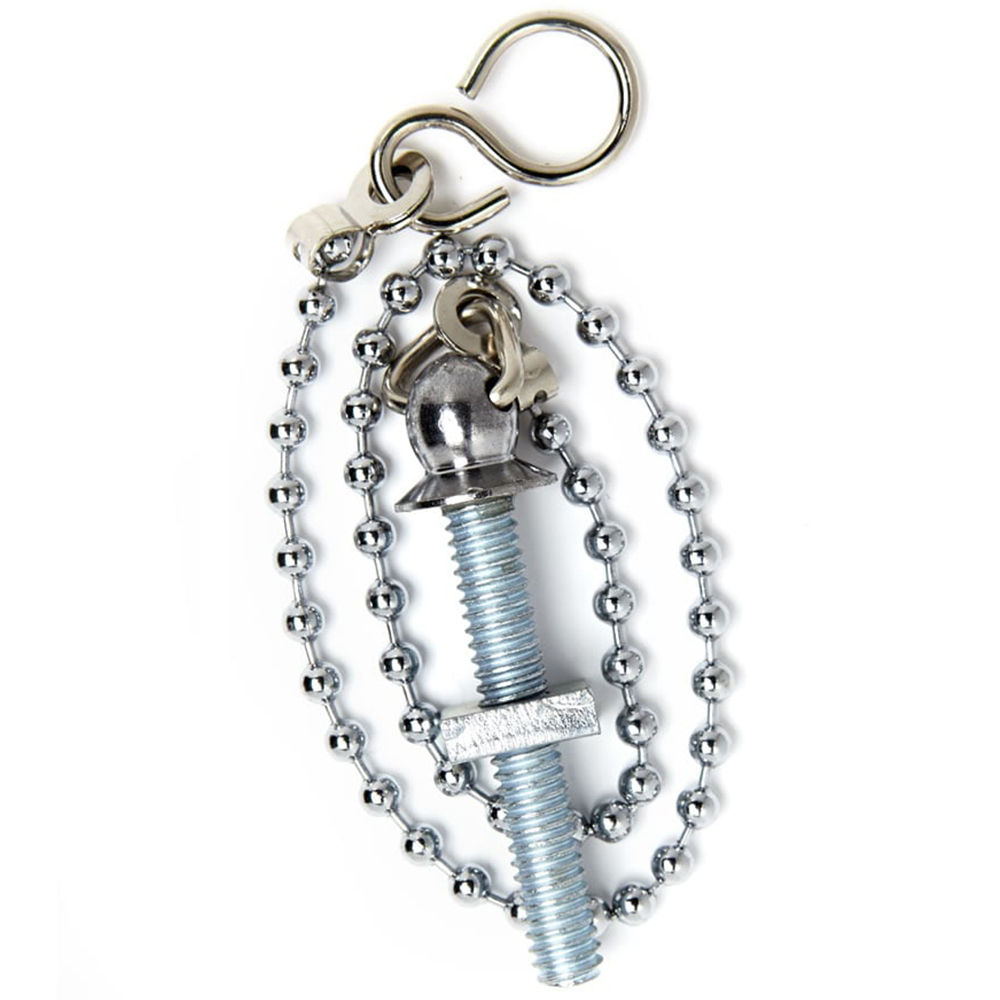 Wilko 12 inch Basin Chain and Holder Image