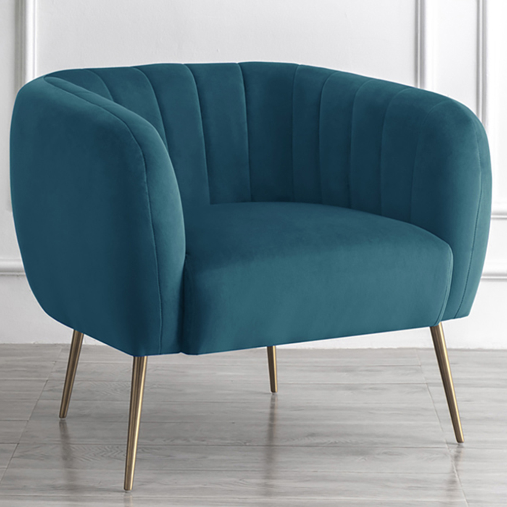 Artemis Home Matilda Teal Accent Chair Image 1