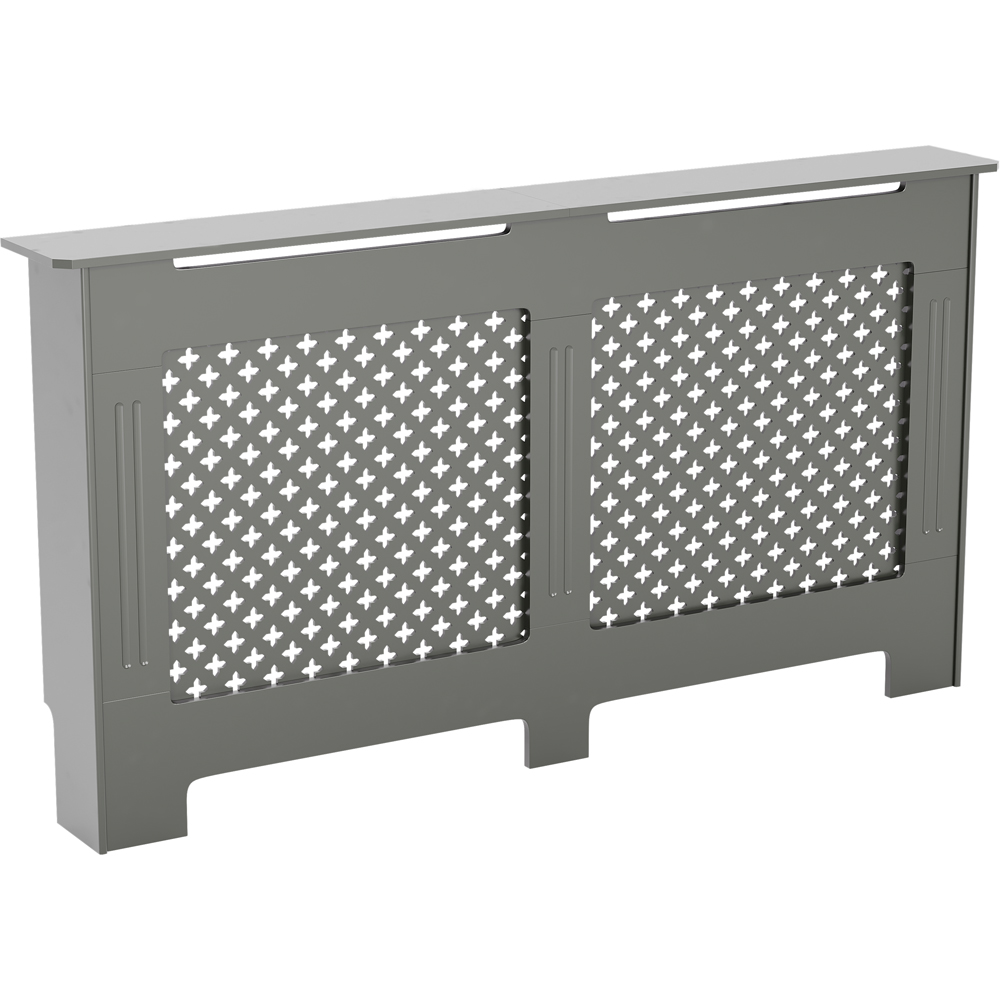 Vida Designs Oxford Grey Radiator Cover Large Image 1