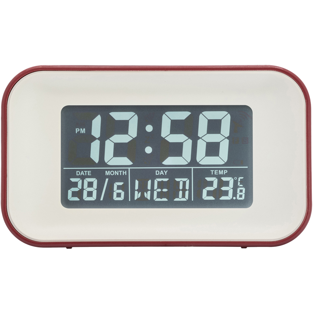 Acctim Alta Spice Reflection Digital Alarm Clock Image 1