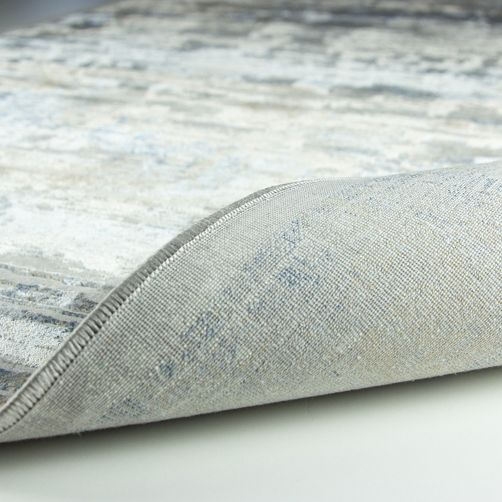 Esselle Home Solar Neptune Natural and Blue Rug 120 x 170cm Image 6