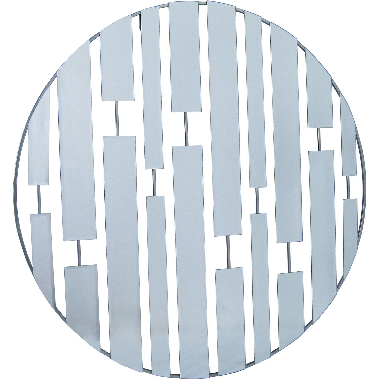 Milani Abstract Mirror Clear and Silver Image 2