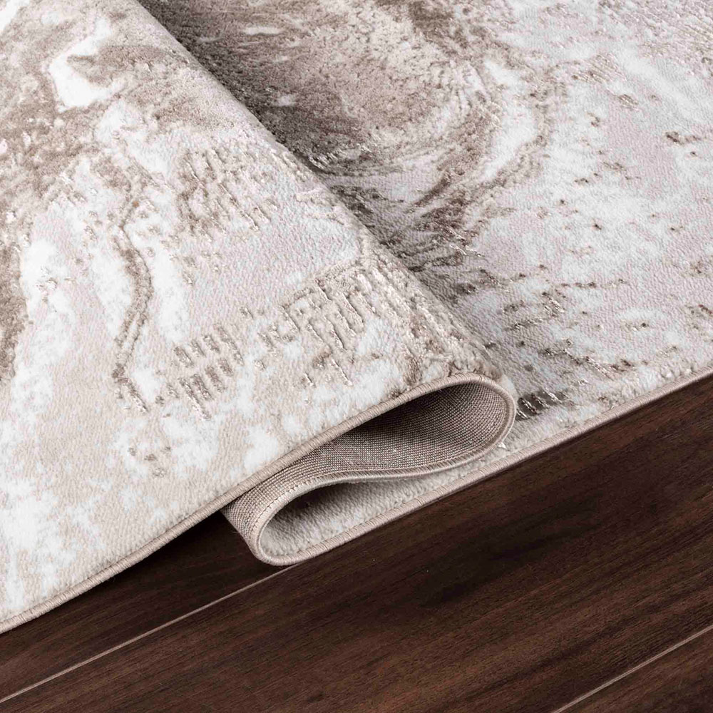 Desire Rugs Serenity Stone Abstract Water Grunge Texture Rug 80 x 150cm Image 3