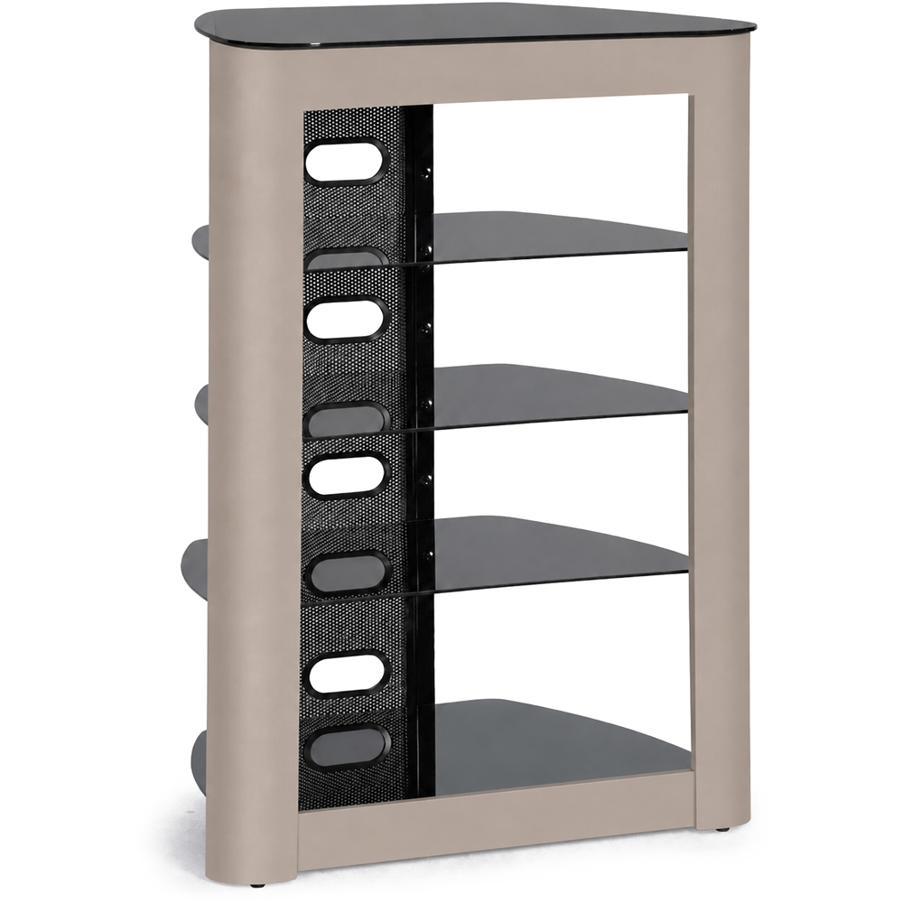 Centurion Zinnia 5-Tier Gloss Black Media Unit Image 2