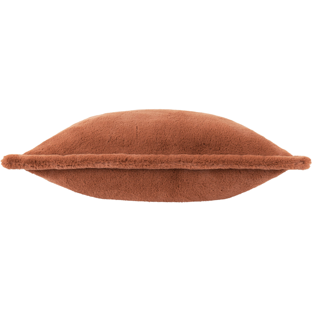 Furn Christmas Kallu Rust Faux Fur Cushion 55 x 55cm Image 3
