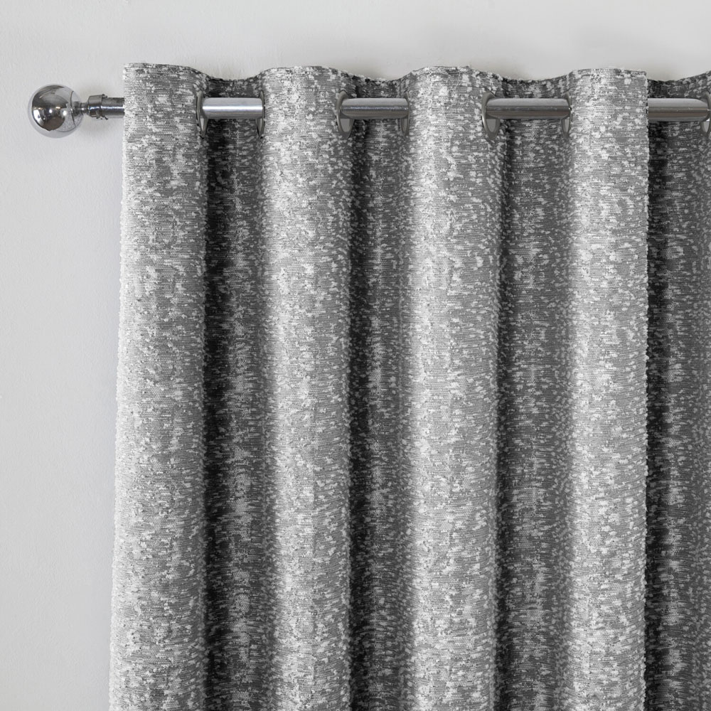 Maison Blackout Curtain Silver 168cm x 183cm Image 2