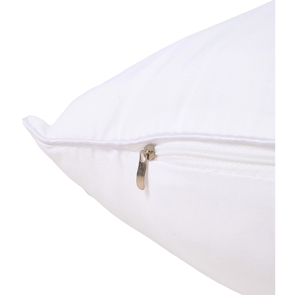 Living and Home White Polyester Adjustable Fill Pillow Insert 74 x 48cm Image 4