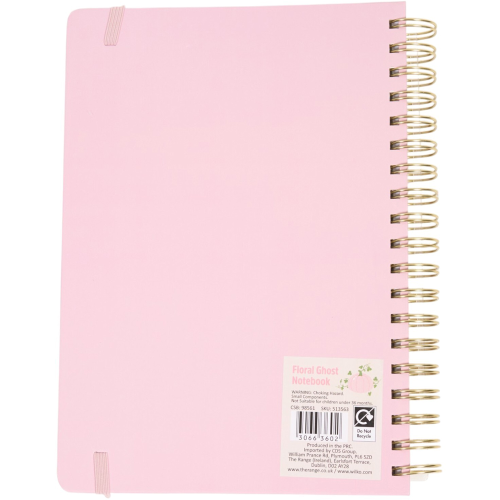 Floral Ghost Notebook Image 2