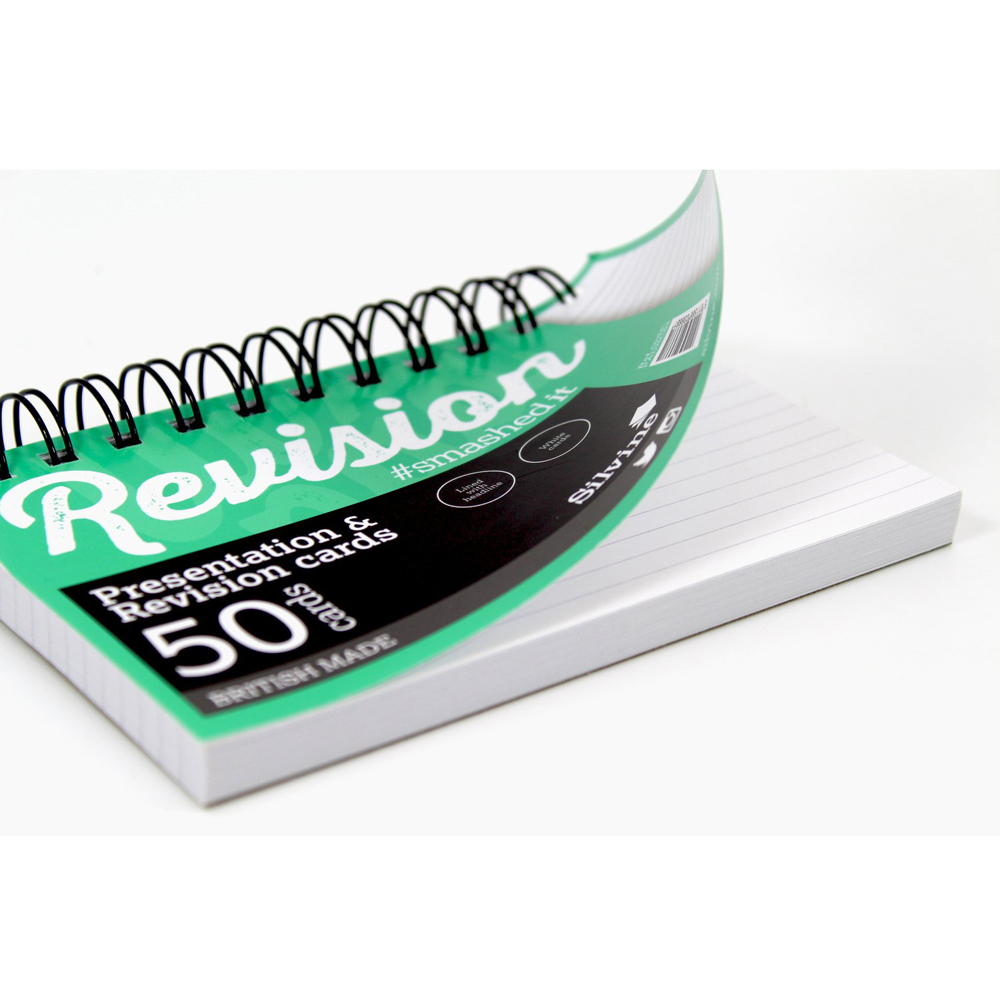 Silvine Wiro-Bound Revision Cards Image 3