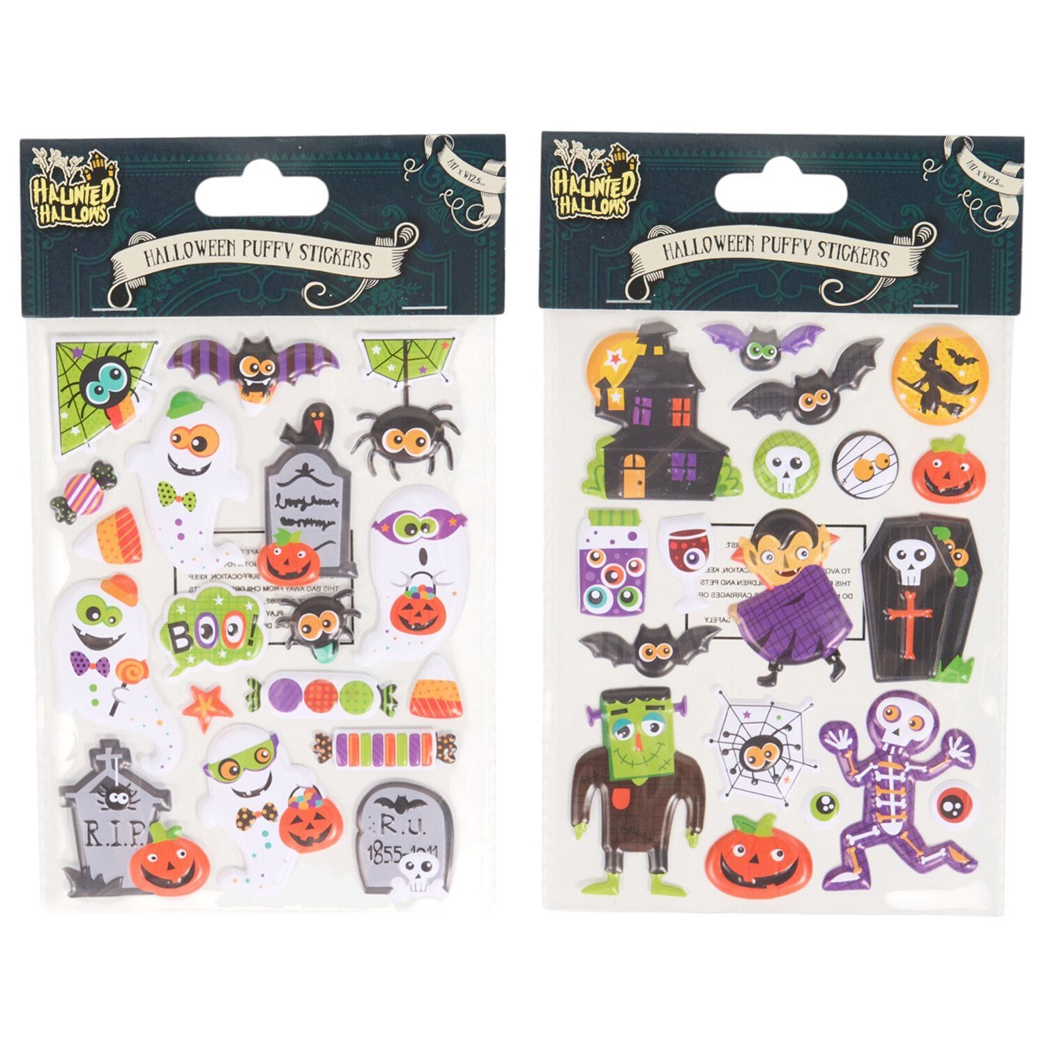Halloween Puffy Stickers Image 1