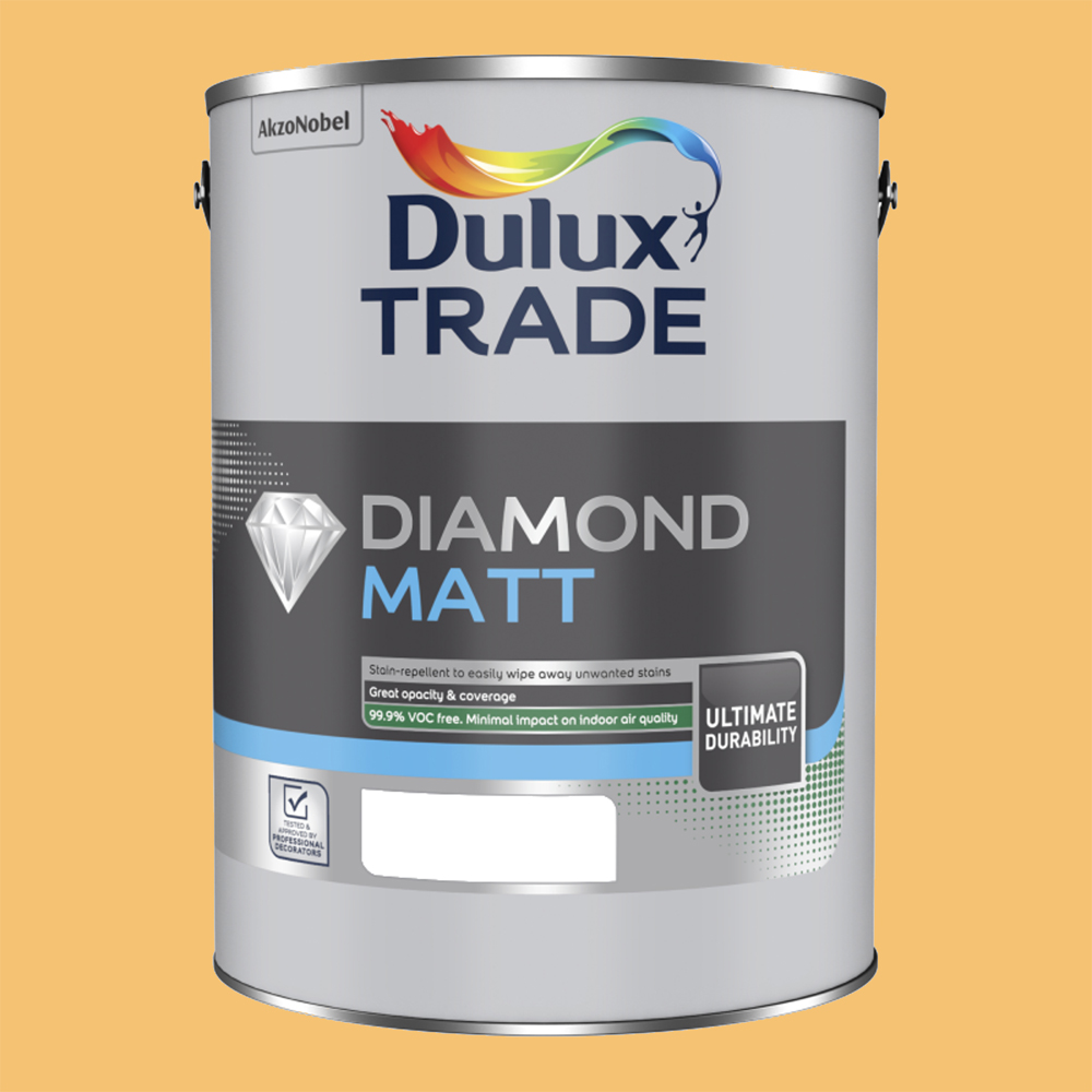 Dulux Trade Californian Days Walls and Ceilings Diamond Matt Paint 5L Image 2