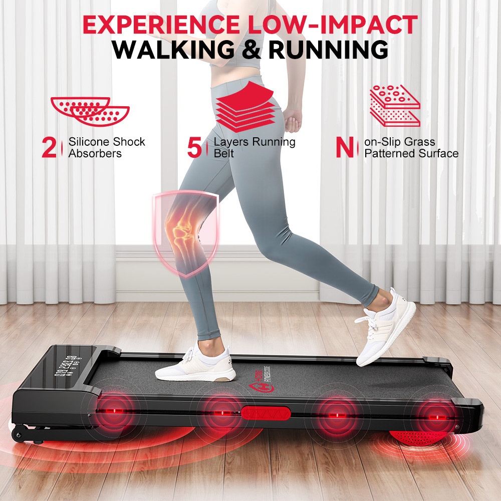 Rattrix Y3 Black Auto Incline Treadmill Image 5