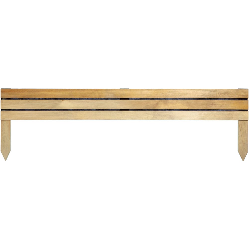 6in Ledbury Slat Edging Pack of 2 Image 1
