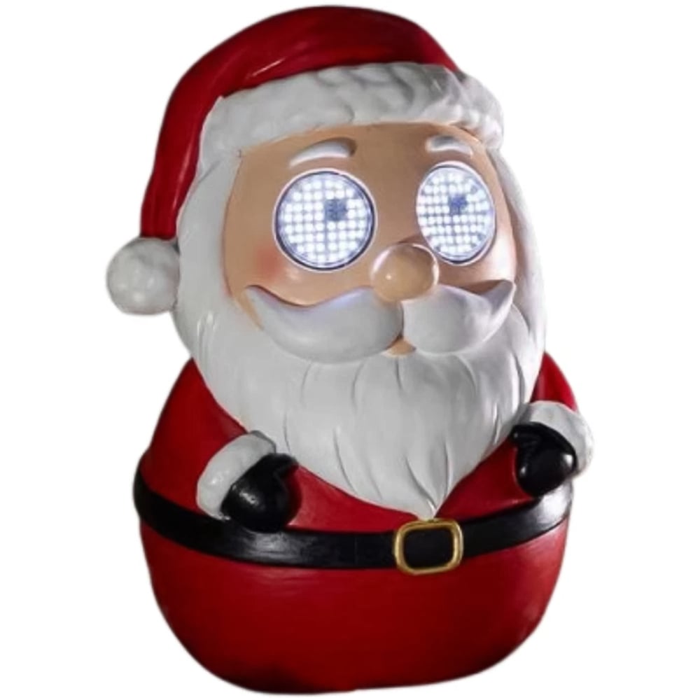Marco Paul Blinking Santa Christmas Decoration 25cm Image 1
