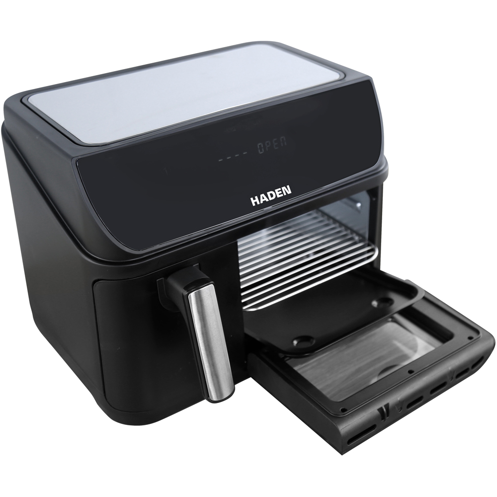 Haden 210821 Matte Black 12L Dual Zone Air Fryer Image 3