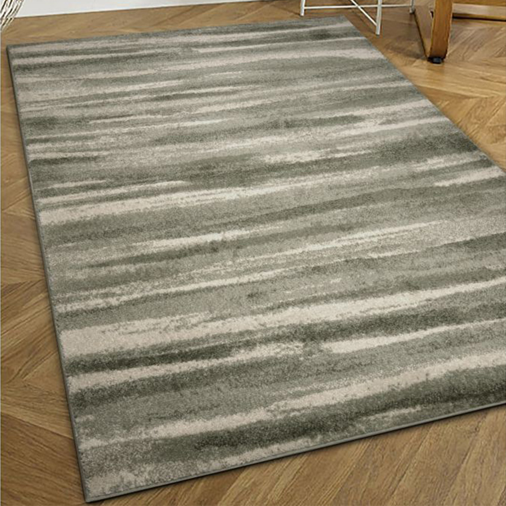 Homemaker Echo Green Watercolour Rug 120 x 170cm Image 1