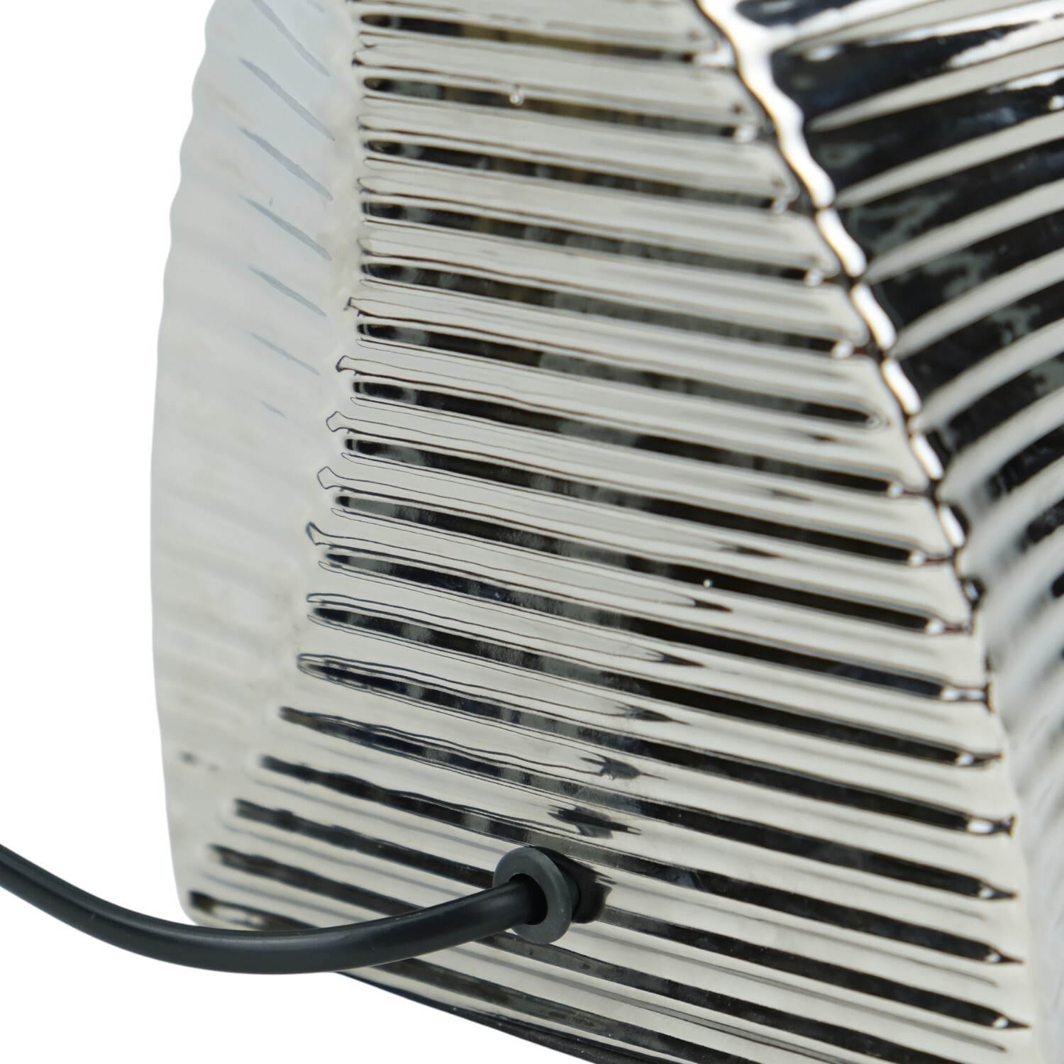 Alder Table Lamp Silver Image 9