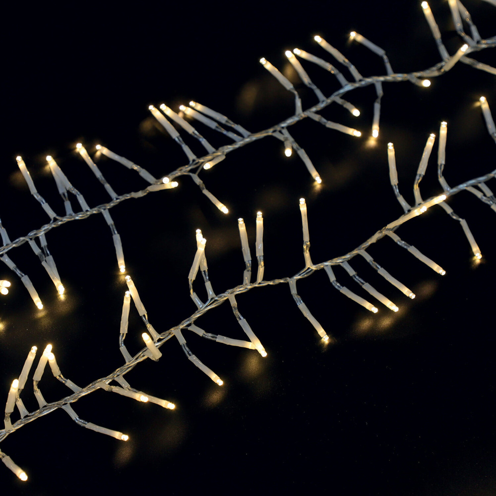 2000 LED Cluster String Lights 19.99m Image 2