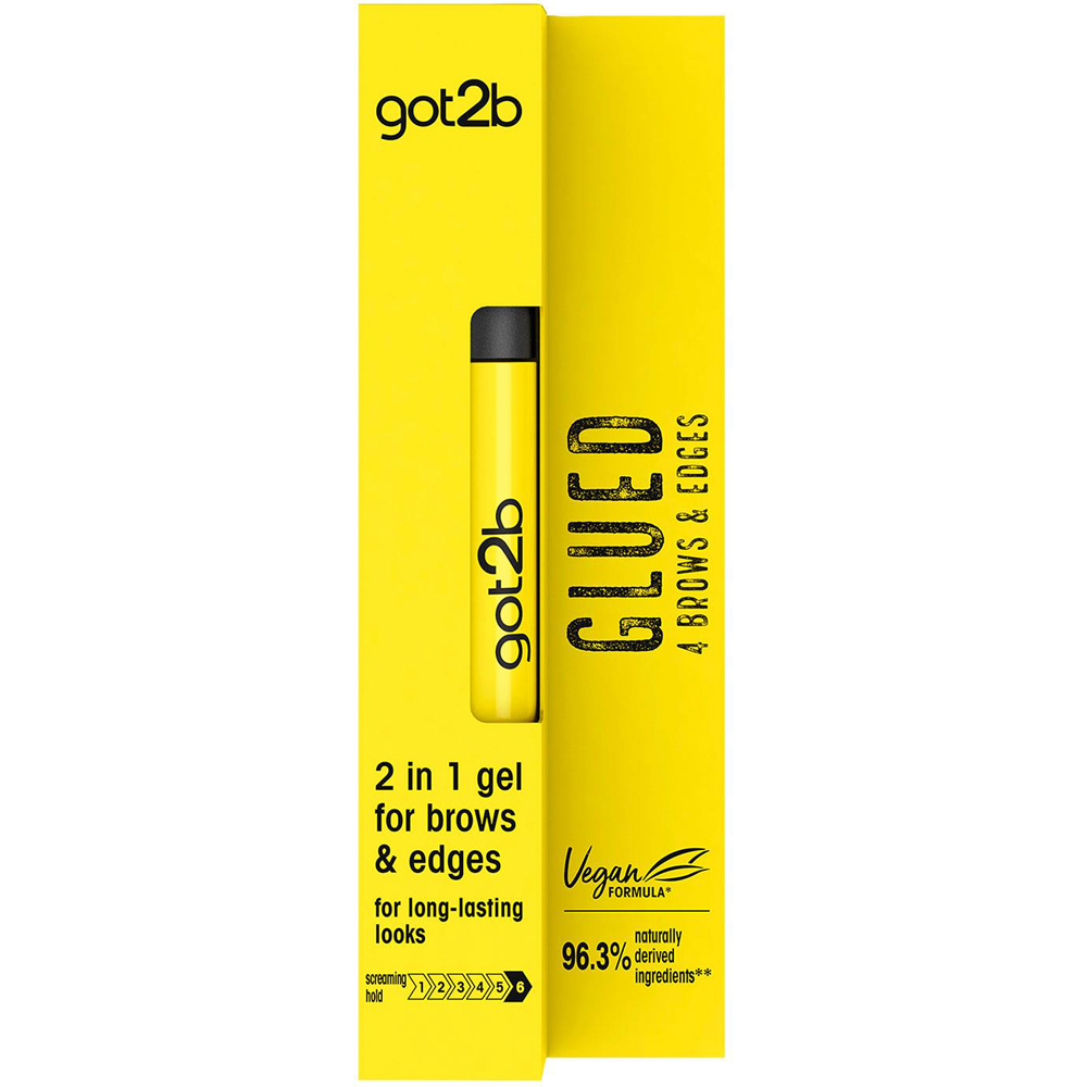 Got2b Glued 4 Brows and Edges 2-in-1 Long Lasting Styling Eyebrow Waterproof Gel 16ml 3 Pack Image 2