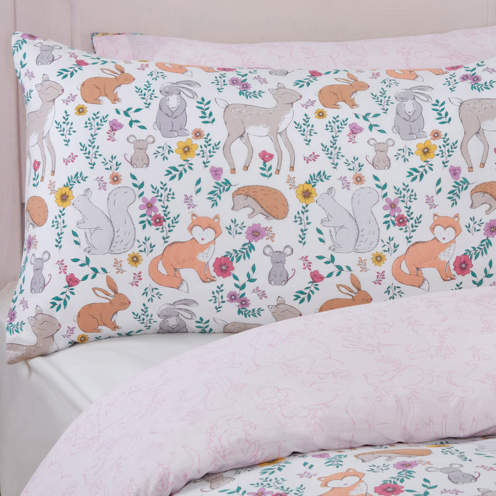 Smart Living Double Enchanted Animals Reversible Duvet Set 2 Pack Image 5