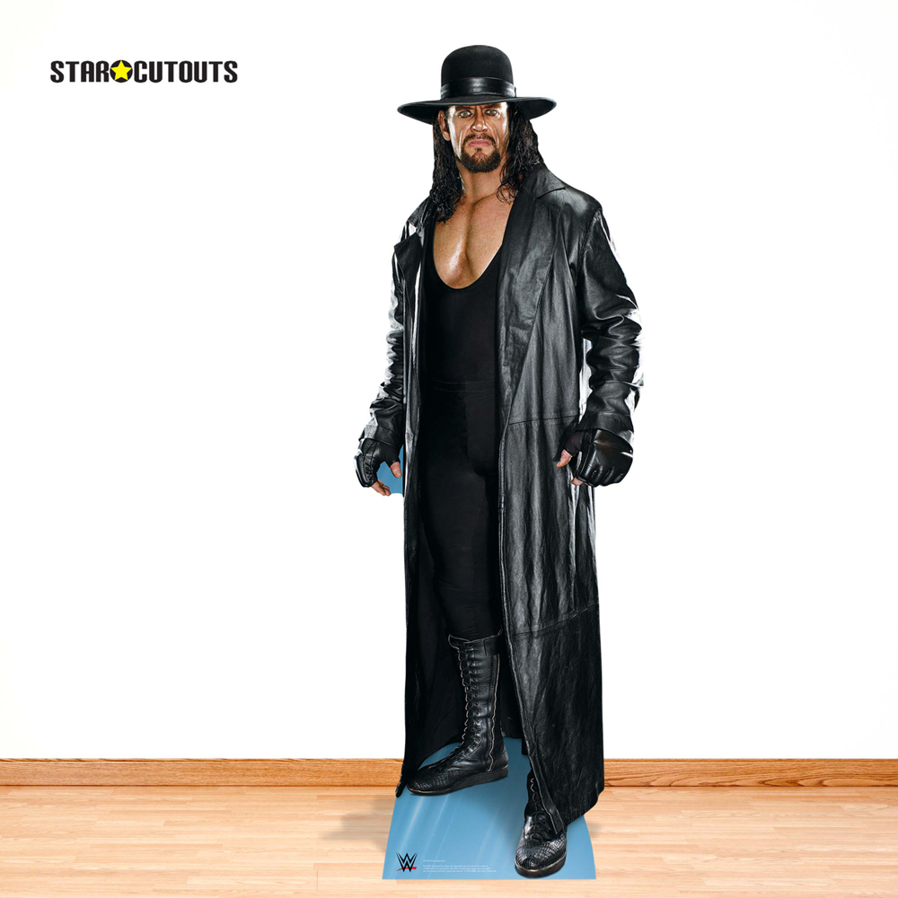 Star Cutouts Undertaker Legend Trademark Hat and Coat Cutout 6.4ft Image 2