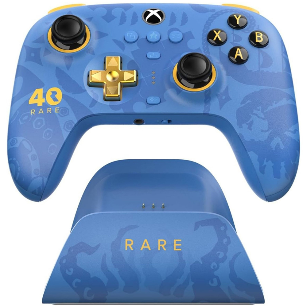 8BitDo Ultimate Rare 40th Anniversary 3-Mode Blue Xbox Controller Image 3