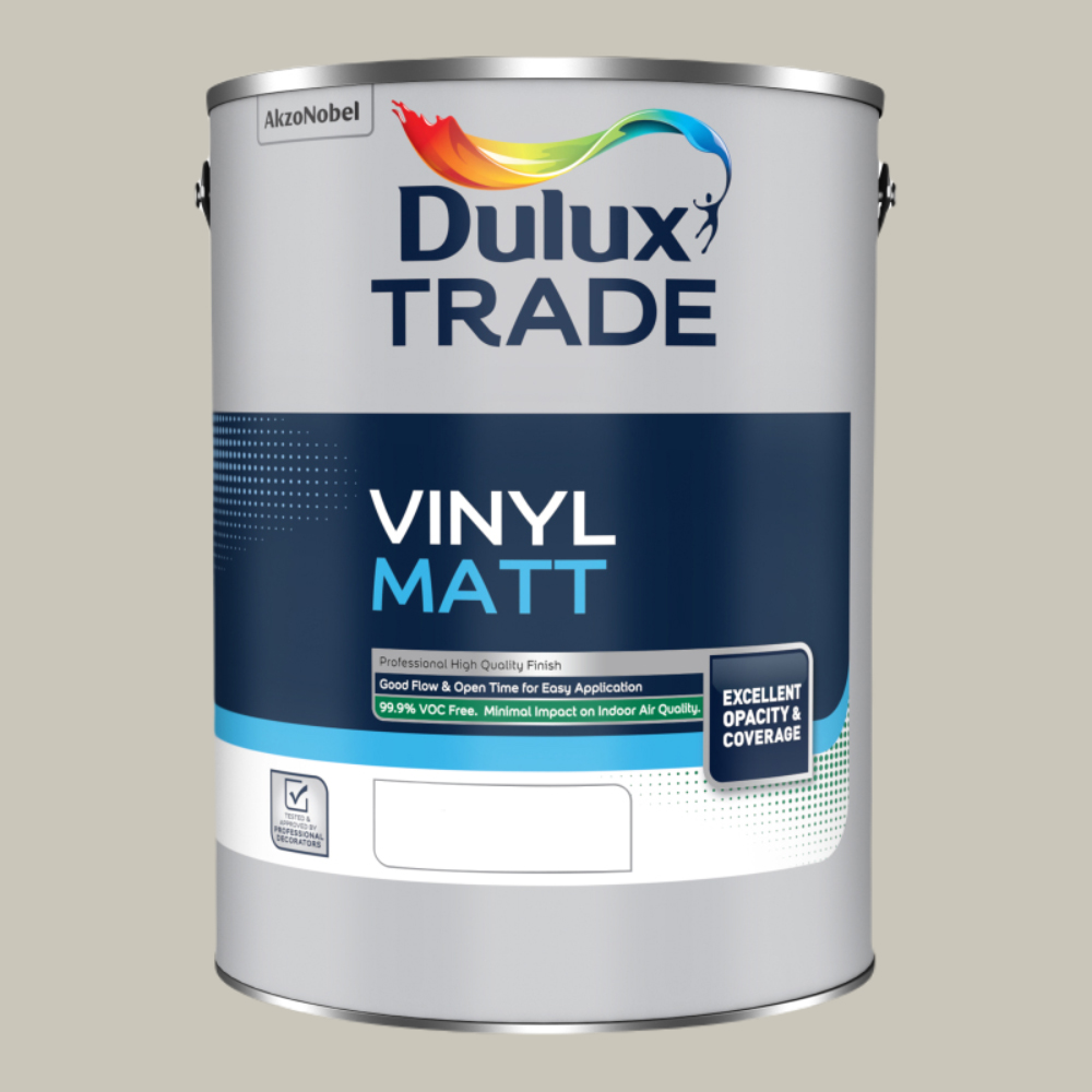 Dulux Trade Knotted Twine Walls and Ceilings Vinyl Matt Paint 5L Image 2