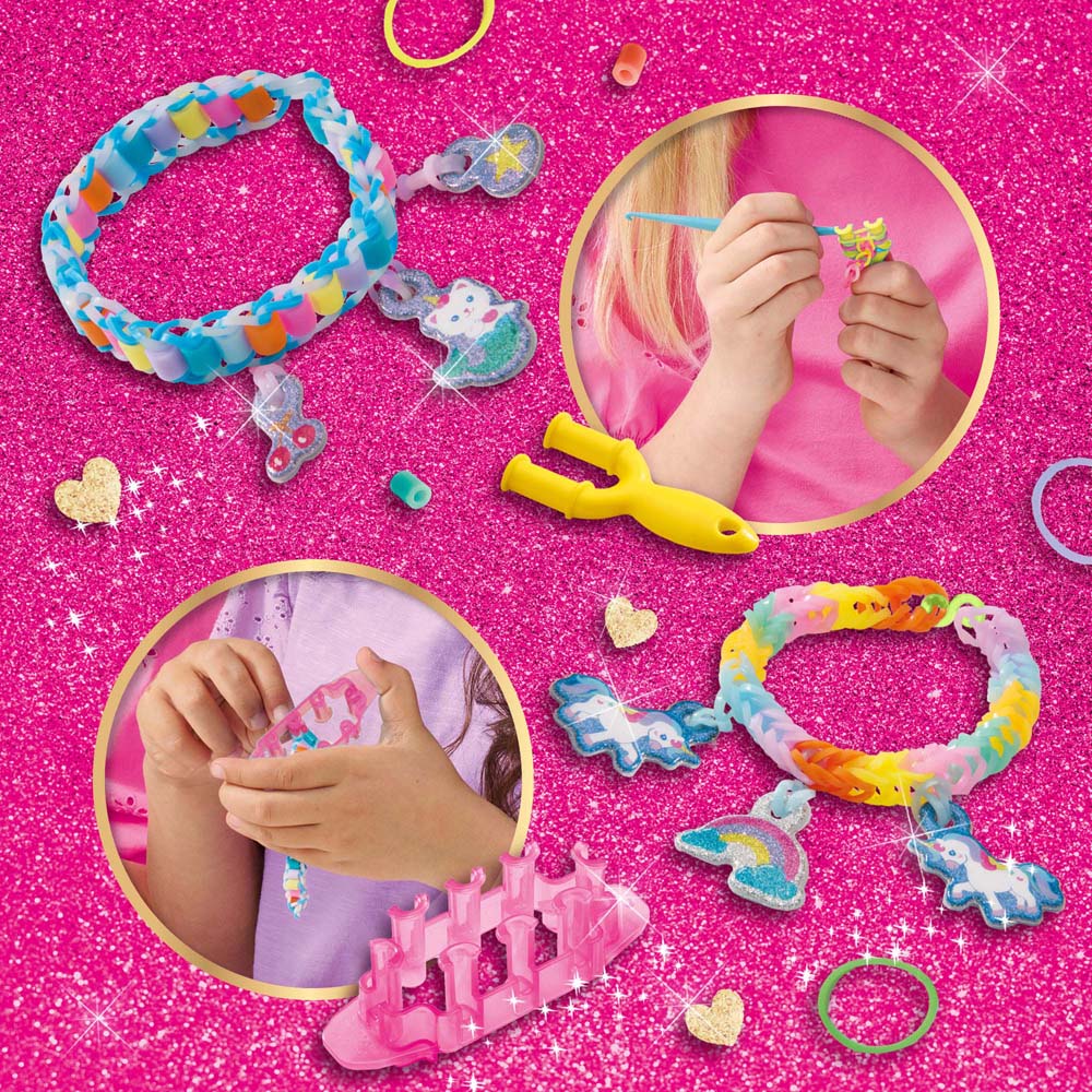 SES Creative Unicorn Loom Charm Bracelets Kit Image 3