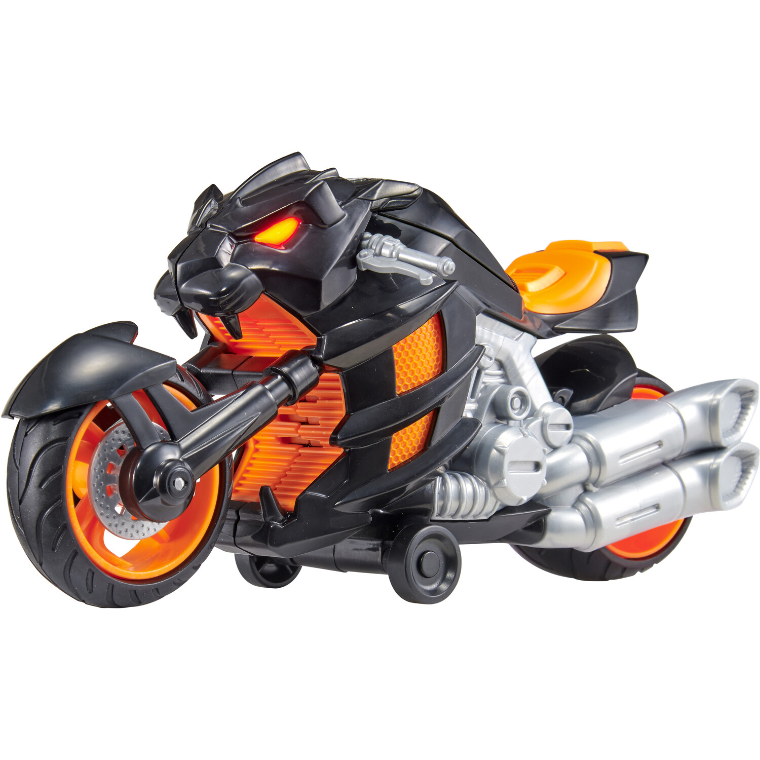 Single Teamsterz Monster Moverz Night Panther Motorbike in Assorted style Image 2