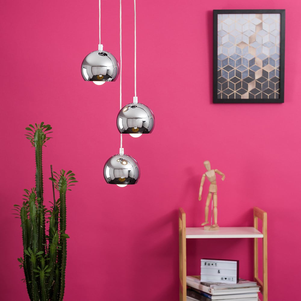 ValueLights Retro Eyeball 3 Way Droplet Ceiling Pendant light Image 2