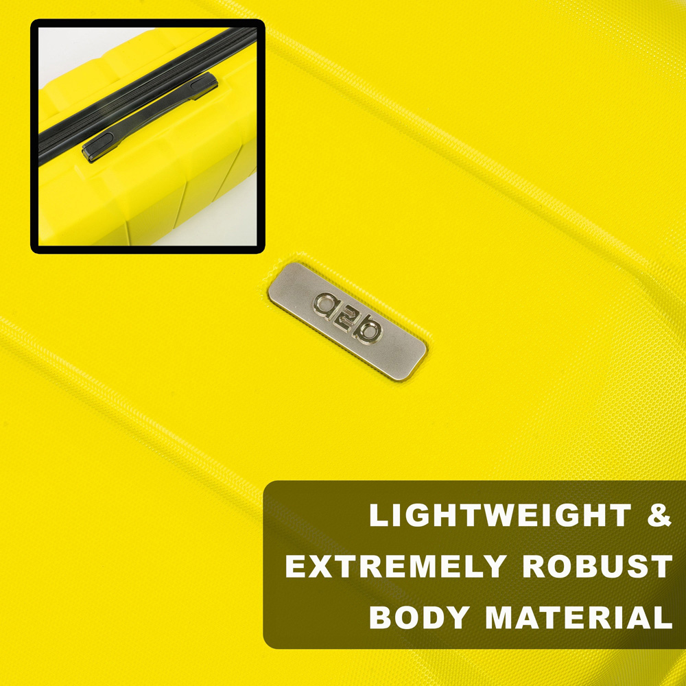 A2B Exodus 22 inch Yellow Hard Shell Cabin Suitcase Image 7