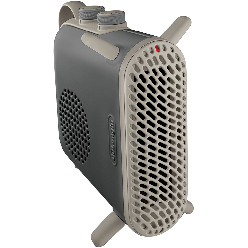 De'Longhi Grey Capsule Fit Fan Heater 2.4KW Image 3