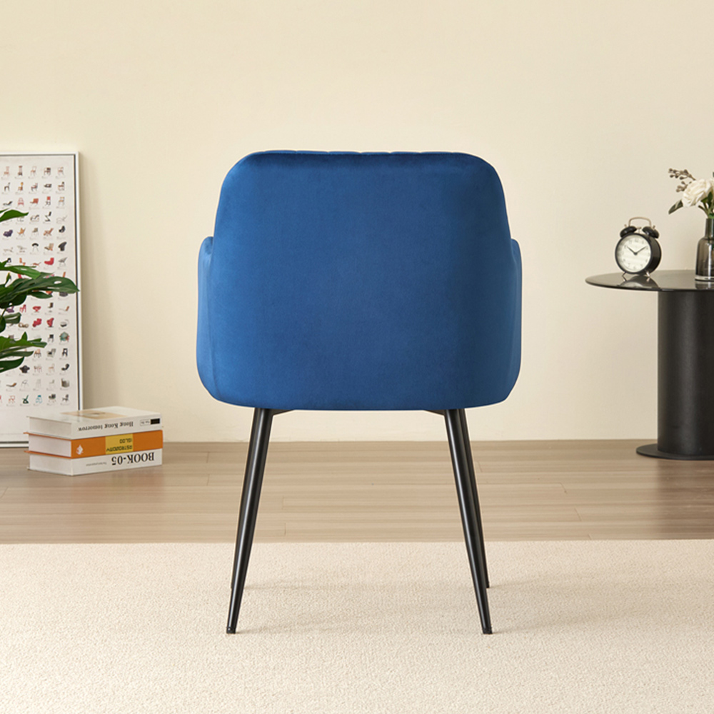 Indoor Living Colorado Charlotte 4 Seater Dining Set Blue Image 8